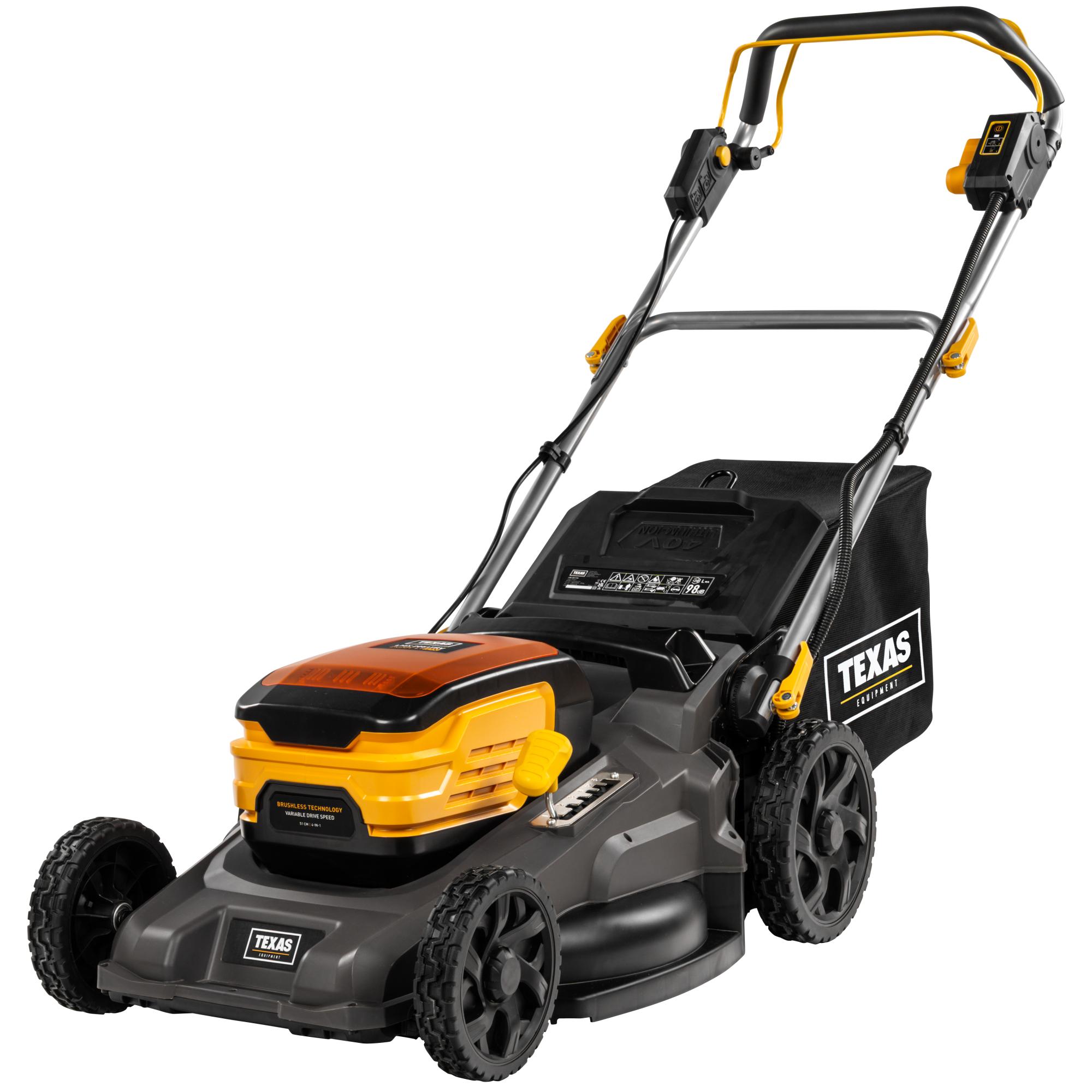 Akumulátorová sekačka TEXAS LMX 2051TRV s bateriemi (2x20V) a dvou-nabíječkou