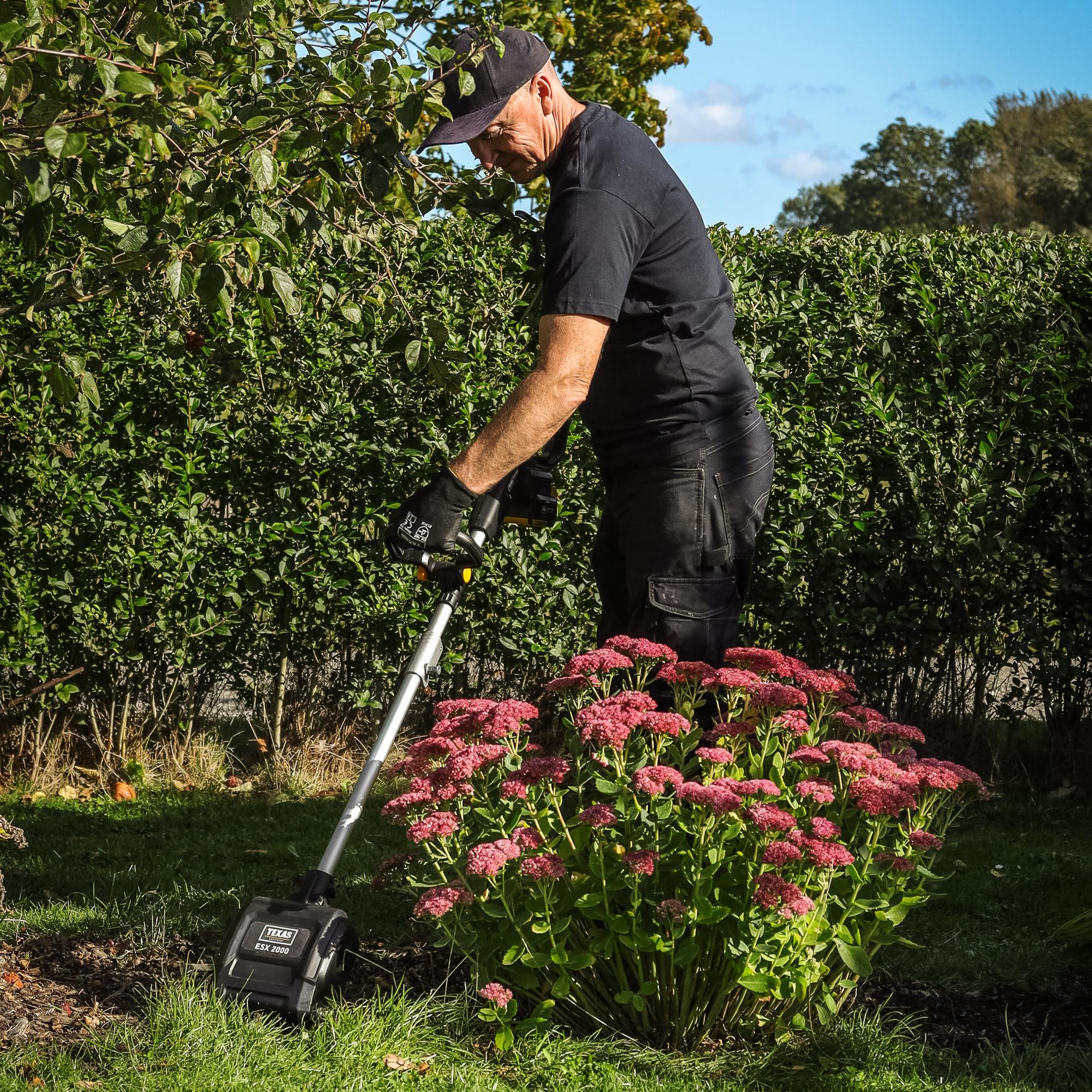 Akumulátorový kultivátor TEXAS ESX 2000 (20V) s baterií a nabíječkou